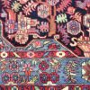 Персидский ковер ручной работы (Нахаванд, стильный, племенной цветочный медальон) — красная шерсть
