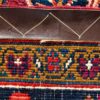 Персидский ковер ручной работы (Хериз, классический цветочный медальон) — красная шерсть
