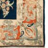 Персидский ковер ручной работы (Фарахан, классический элегантный сплошной цветочный узор) — кремовая шерсть