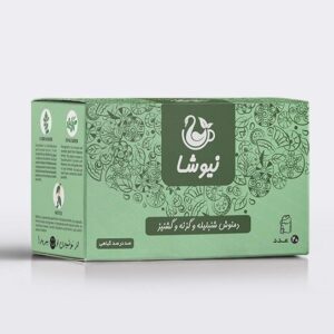 Травяной чай Newsha: пажитник, крапива и кориандр (набор из 10 шт.)