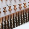 Персидский сантур ручной работы Вафаеи, 4 клейма
