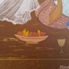 Миниатюра «Лейла и Маджнун» (сефевидский стиль, картон)
