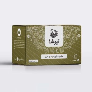 Чёрный чай Newsha с кардамоном (70 г)