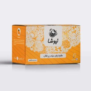 Чёрный чай Newsha с ароматом апельсина (70 г)