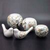 Персидский керамический подсвечник для чайной свечи «Каллиграфия»