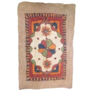 Персидский войлочный ковёр из шерсти, 100% натуральный, ручная работа, модель «Теб20»