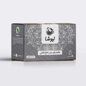 Зелёный чай Newsha с мятой – 70 г (10 упаковок)