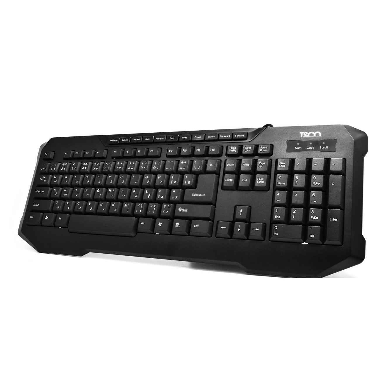 Клавиатура Tesco TK 8026 с персидскими клавишами