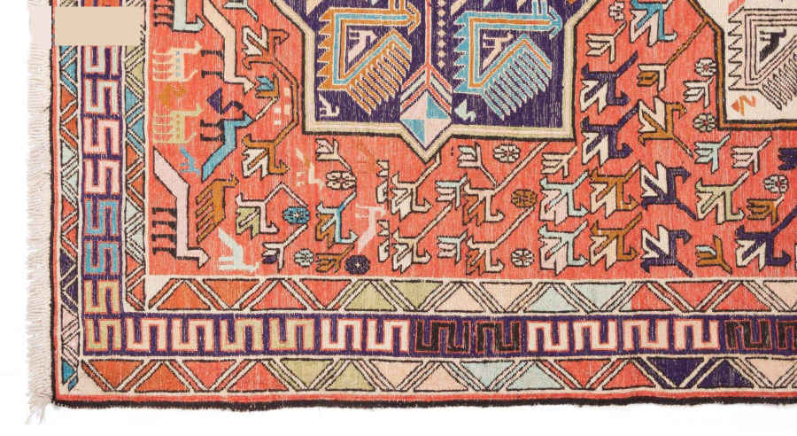 Килим ручной работы из Ирана, Азербайджан «Cpersia», геометрический узор