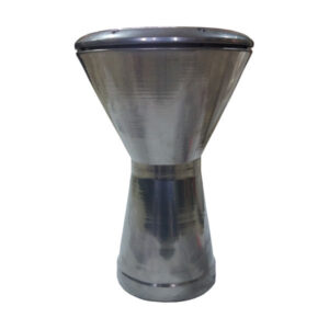 Персидская дарбука в форме кубка с зеркальной отделкой