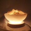 Персидская соляная лампа «Чаша» – модель Сахра с натуральными кусками соли