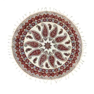 Персидская скатерть: традиционный исфаханский каламкари «Атрийан»