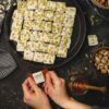 Ассорти Сохан и Газ – Традиционные иранские сладости в подарочной коробке (660 г)