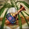 Медная ваза минакари Goli — традиционная эмаль