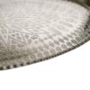 Персидский медный поднос Silveri - Яркая геометрическая гравировка