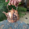 Традиционный персидский медный чайник (ручная ковка)