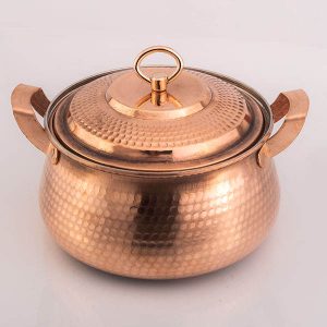 Иранский медный казан традиционной ковки для готовки «Карен»