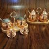 Кованые медные банки для хранения (набор 2 шт.)