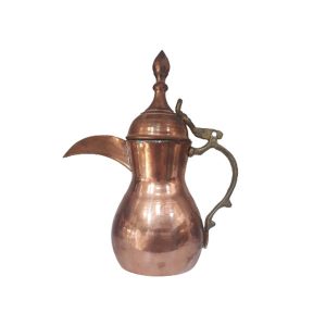 Медный кофейник Даллах для приготовления кавы и арабского кофе – Ахмади