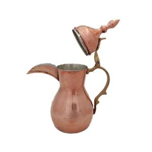 Медный кофейник Даллах для приготовления кавы и арабского кофе – Сахра