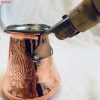 Традиционный медный ибрик - Чеканная турка для кофе по-восточному, Табан Модель