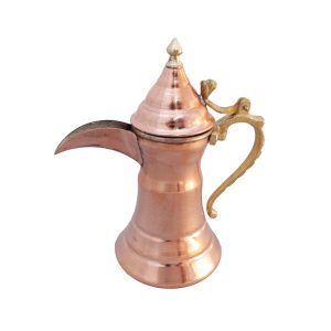 Медный кофейник Даллах для приготовления кавы и арабского кофе – Тадж