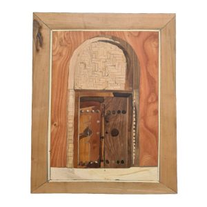 Деревянная инкрустация «Персидская дверь» (маркетри)