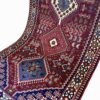 Ковровая дорожка (Бахтиари, Арсалан, геометрический ромб) — красная шерсть