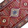 Ковровая дорожка (Бахтиари, Арсалан, геометрический ромб) — красная шерсть