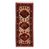 Ковровая дорожка (Бахтиари, Сина, классический цветочный медальон) — красная шерсть