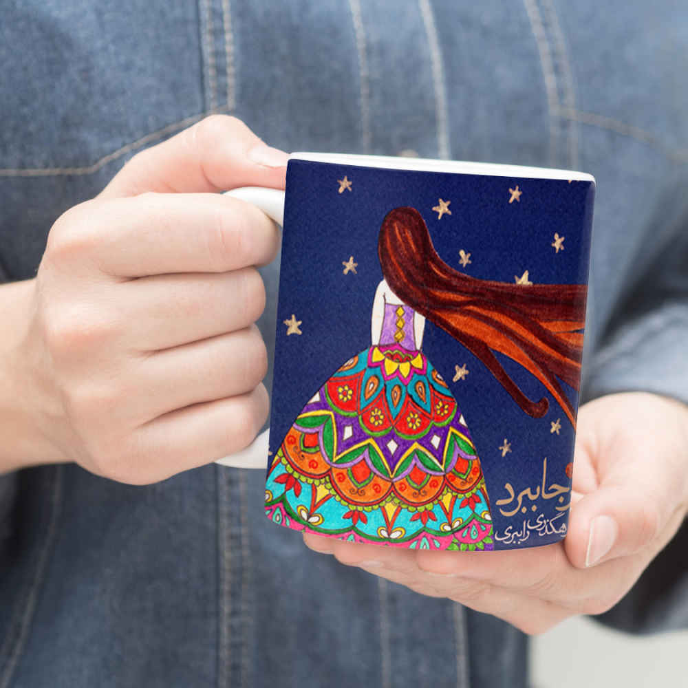 Персидская керамическая кружка, модель «Бад»