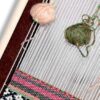 Ручная работа: персидская деревянная настенная ключница «Ткацкий станок»