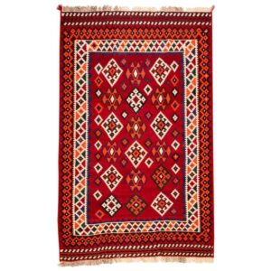 Персидский шерстяной килим из Фарса «Дорна»