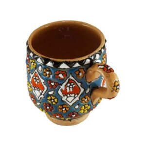Керамическая чашка «Атлас» с эмалью