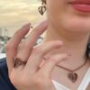Комплект медных украшений – Модель Сердце