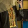 Персидское манто модели «Раста», черное