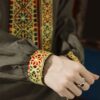 Персидское манто модели «Раста», черное