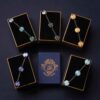 Персидский браслет-окружность с миниатюрной эмалью, модель Рокх