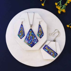 Комплект персидских украшений с минанкари – модель Аргаван