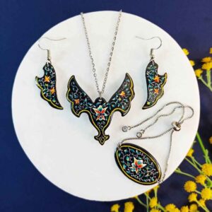 Комплект персидских украшений с минанкари – модель Мешкин