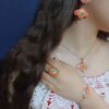 Комплект персидских украшений с минанкари – модель Паэз