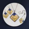 Комплект персидских украшений с минанкари – модель Рошанак
