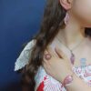 Комплект персидских украшений с минанкари – модель Торадж