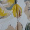 Односпальный комплект постельного белья «Папион» (желтый, хлопок)