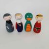 Ручные деревянные куклы-палочки – Игра престолов | Персонализированные фэнтези-фигурки
