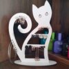 Деревянная подставка для украшений «Кошка», набор из 2 шт.