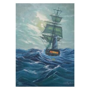 Картина «Море» (масло на холсте, реализм)