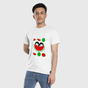 Футболка Yalda «Арбуз» (белая)