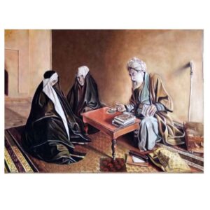 Картина пастелью «Предсказатель» (реализм)