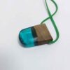Ожерелье ручной работы из дерева и смолы — модель «Океанус»